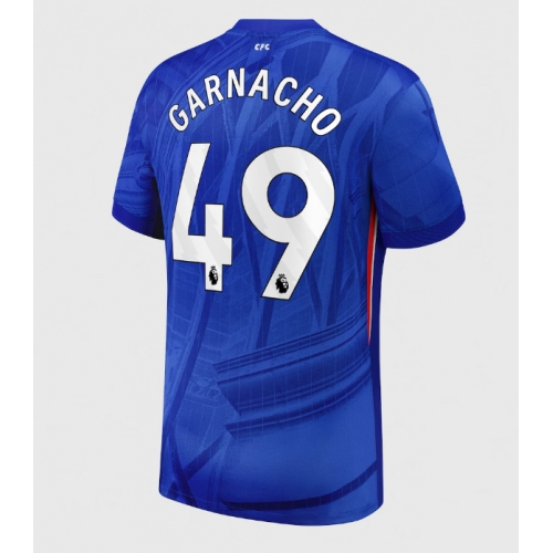 Billige Fotballdrakt Chelsea Alejandro Garnacho #49 Replika Hjemmedrakt 2025-26 Kortermet Billige Fotballdrakt Chelsea Alejandro Garnacho #49 Replika Hjemmedrakt 2025-26 Kortermet